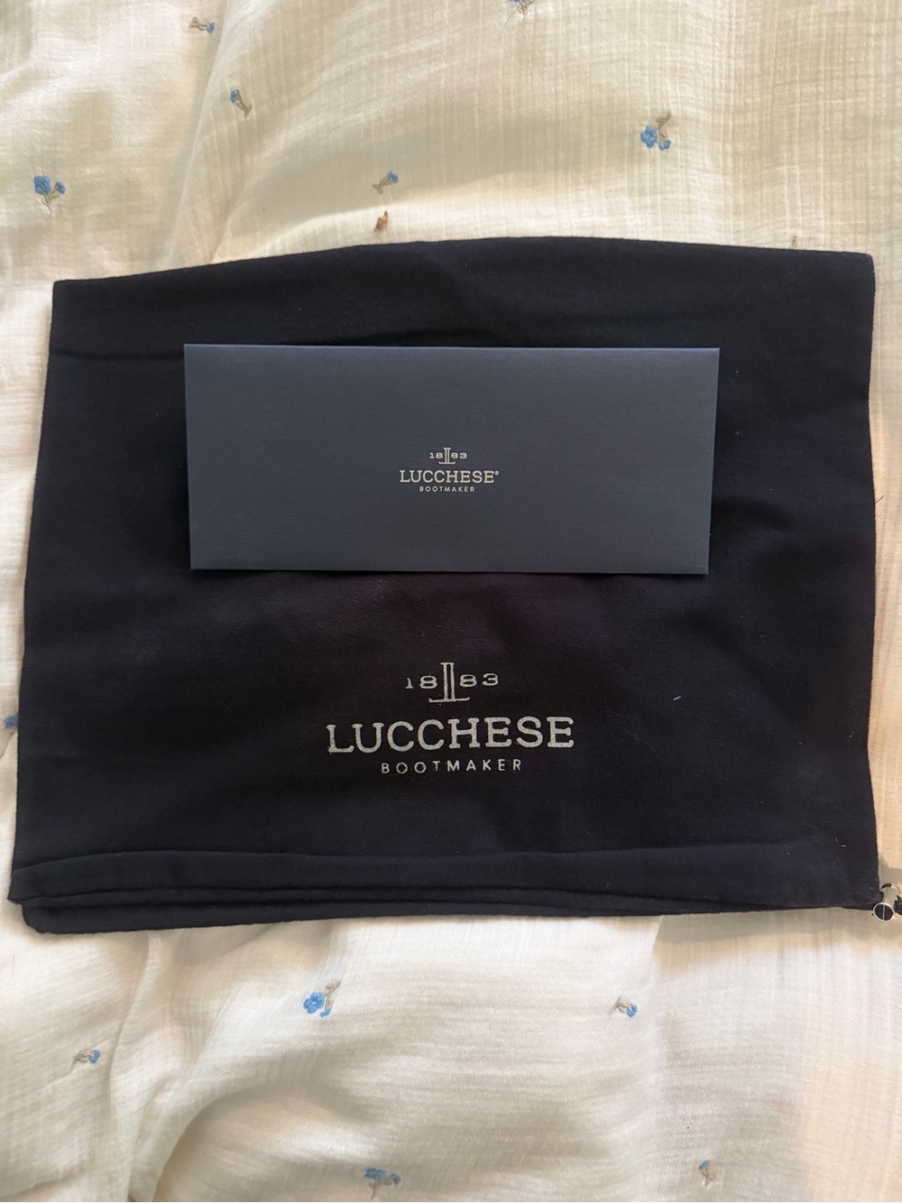 NEVER WORN Lucchese Pricilla Black Tall Leather Boots with Box & Bag Size 6 - Picture 6 of 16